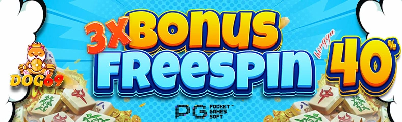 Bonus Freespin PG Soft DOG69