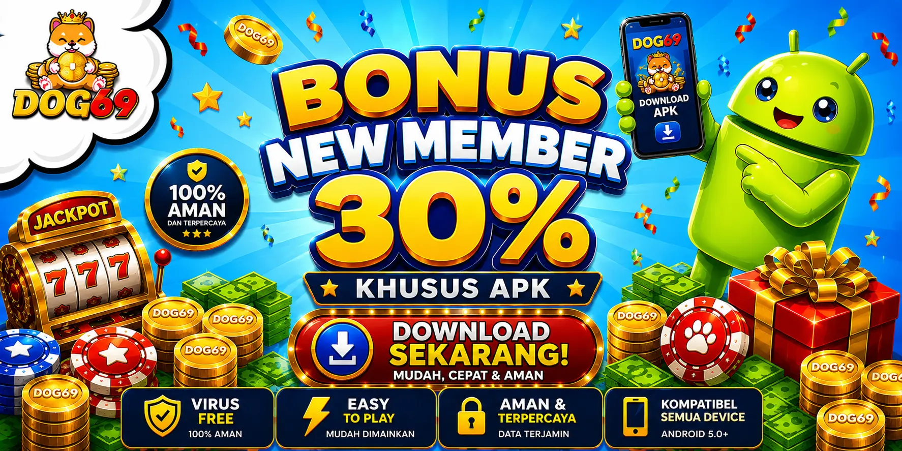 Bonus 30% Khusus APK
