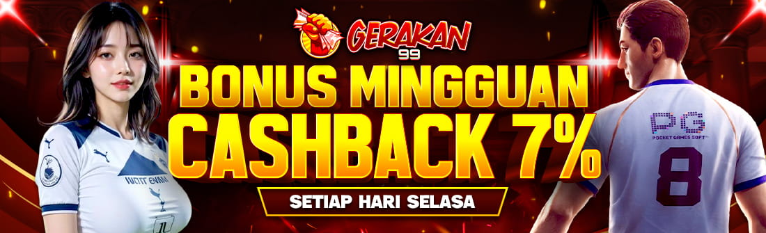 Gerakan99 - Bonus Cashback Mingguan Sportsbook