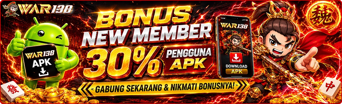 BONUS NEW MEMBER 30% KHUSUS APK